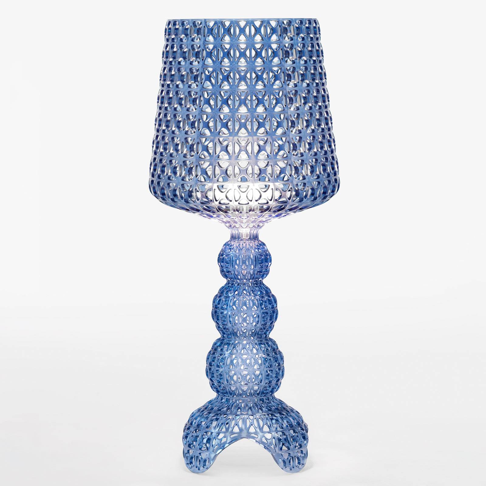 Kartell Mini Kabuki -LED-pöytälamppu, sininen