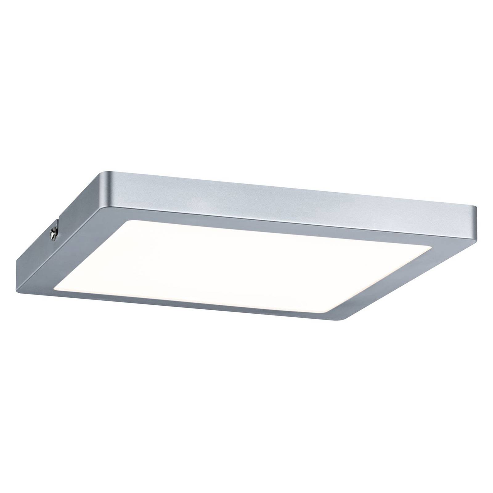 Paulmann Atria -LED-kattovalaisin 22 x 22 cm kromi